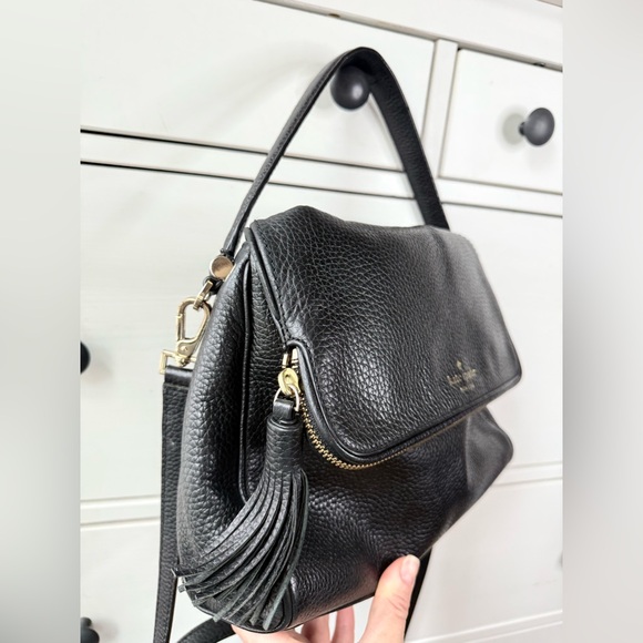 KATE SPADE Chester Street Miri Black Leather Crossbody / Shoulder Bag LIKE NEW - Picture 14 of 17
